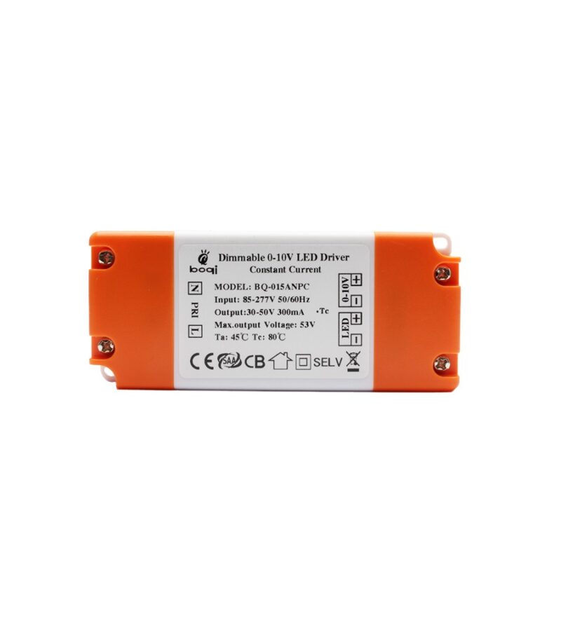 0-10V Dimmable Constant Current LED Drivers 15W 300mA