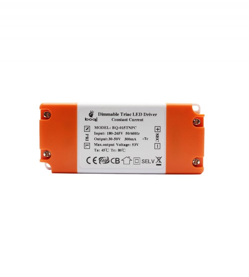 Constant Current Triac Dimmable LED Drivers 15W 300mA