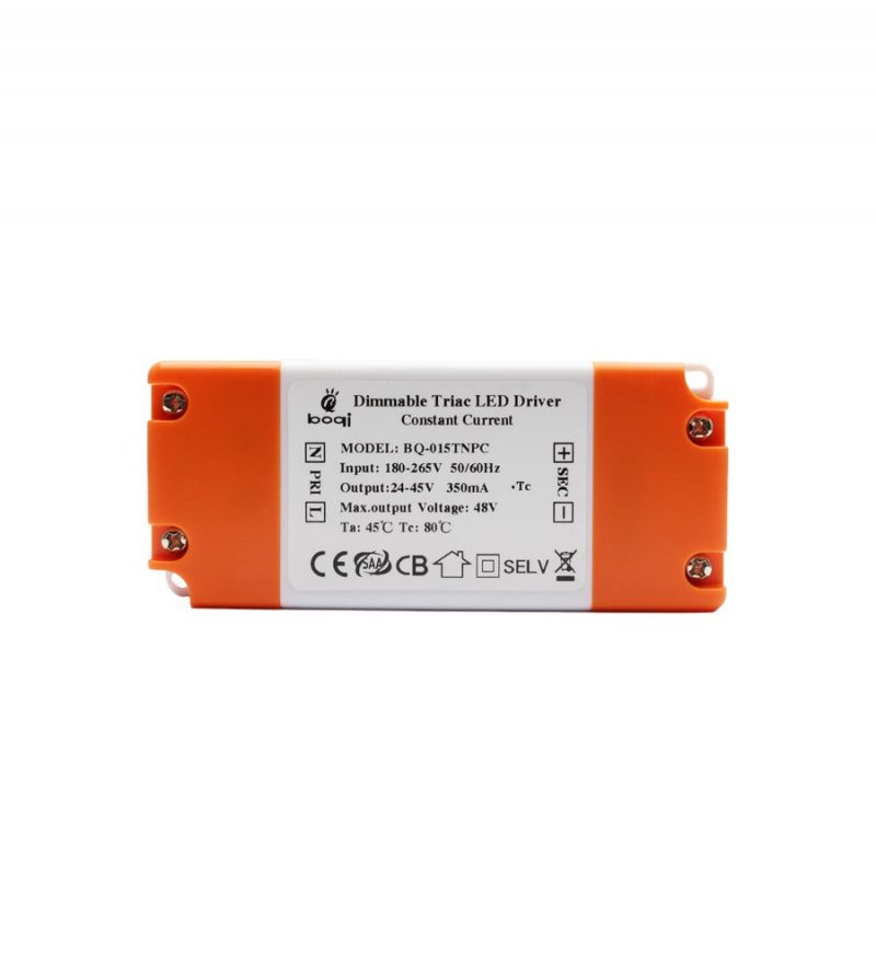 Constant Current Triac Dimmable LED Drivers 15W 350mA