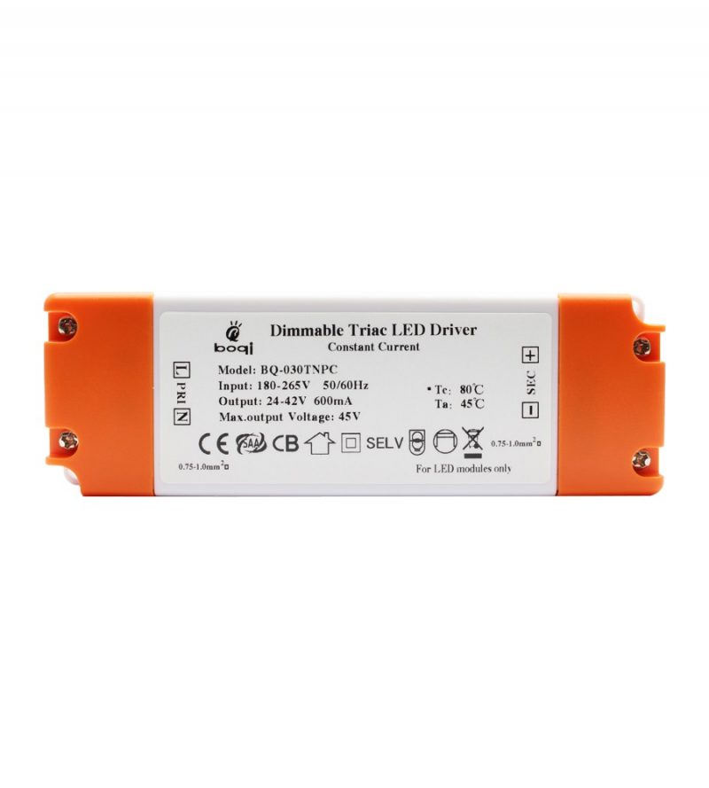 Constant Current Triac Dimmable LED Drivers 24W 600mA