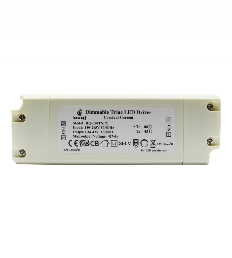 Constant Current Triac Dimmable LED Drivers 48W 1000mA