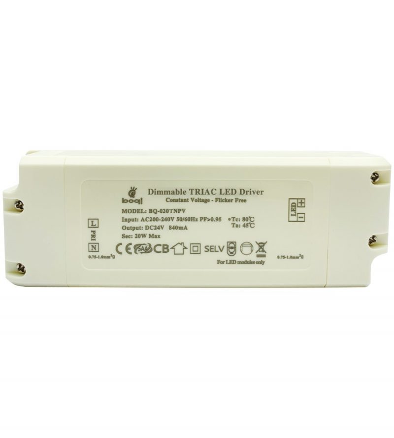 HPFC Constant Voltage Triac Dimmable LED Driver 24V 20W