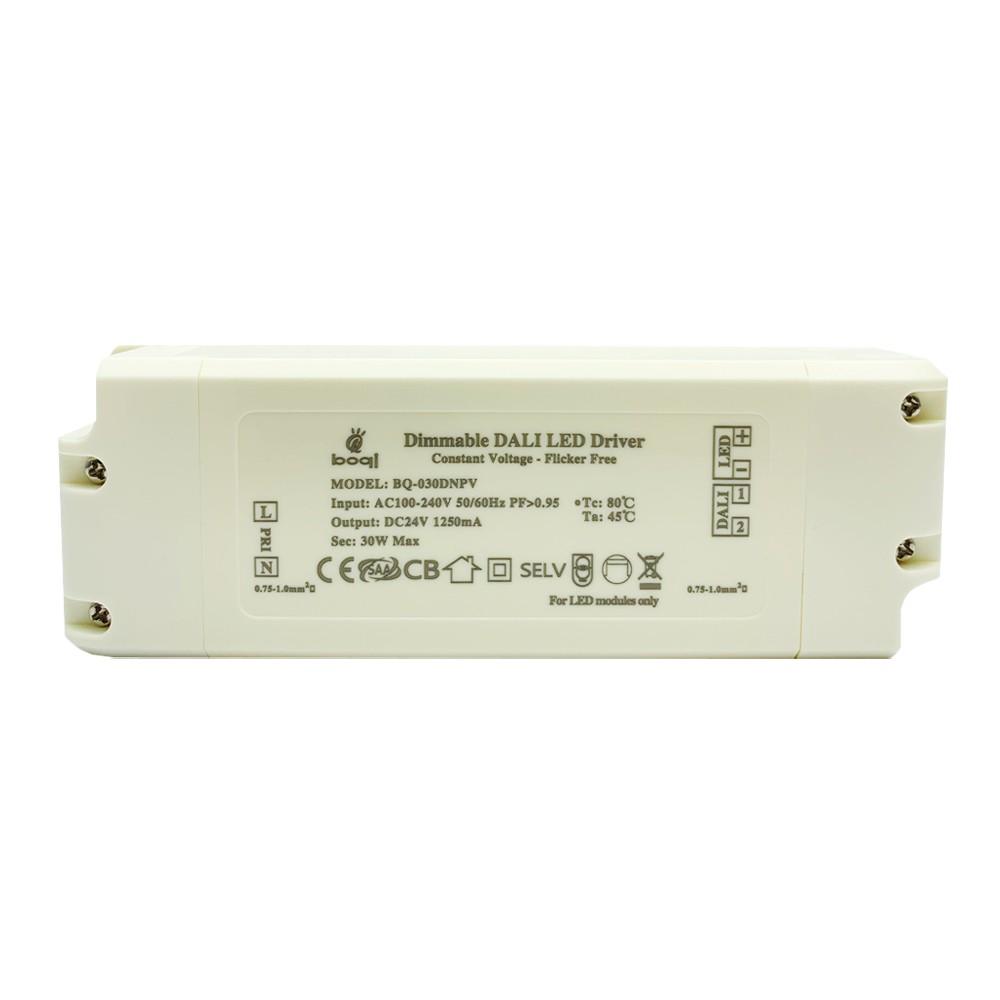 HPFC Constant Voltage DALI Dimmable LED Driver 24V 30W