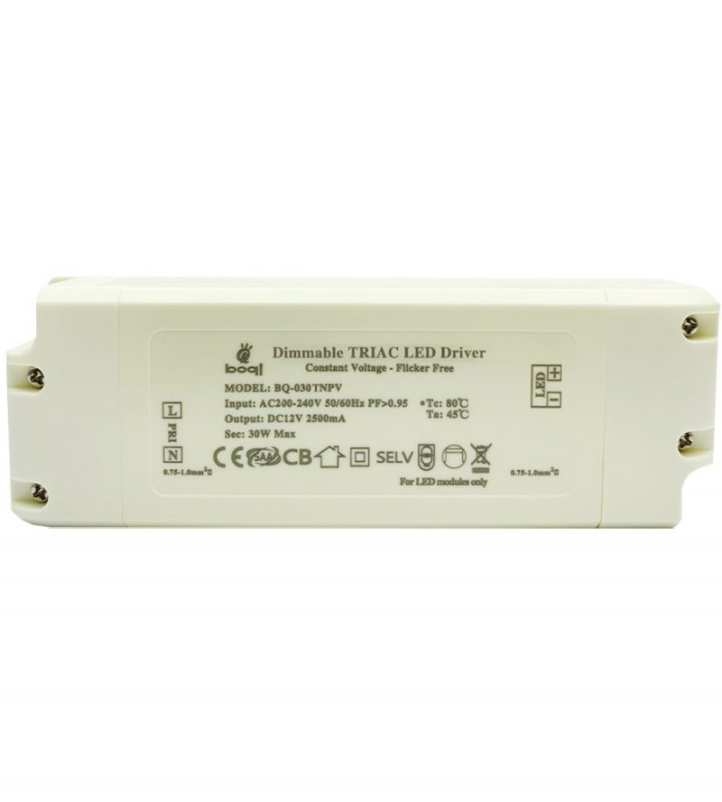HPFC Constant Voltage Triac Dimmable LED Driver 12V 30W