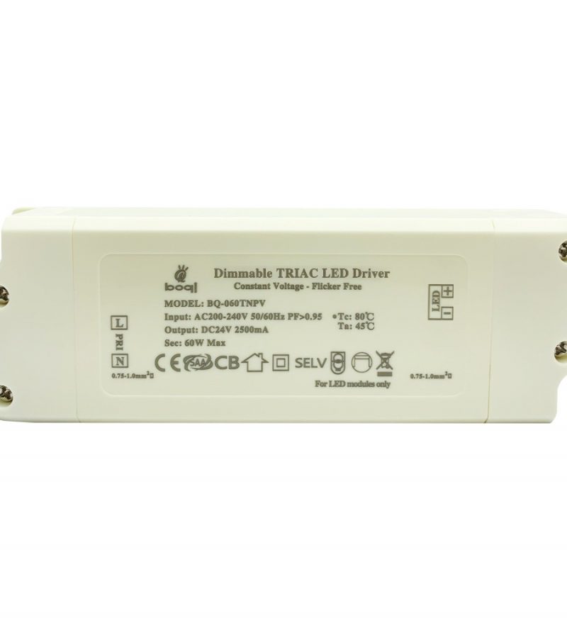 HPFC Constant Voltage Triac Dimmable LED Driver 24V 60W